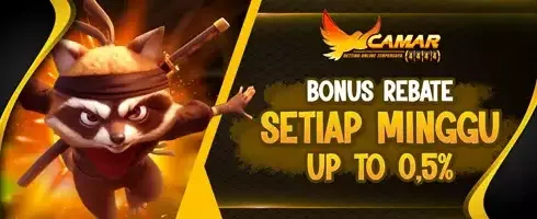 Rebate Slot Mingguan 0.5% banner